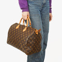 Louis Vuitton Speedy 35 Monogram Canvas Handbag