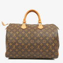Louis Vuitton Speedy 35 Monogram Canvas Handbag