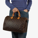 Louis Vuitton Speedy 35 Monogram Canvas Handbag
