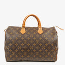Louis Vuitton Speedy 35 Monogram Canvas Handbag