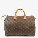 Louis Vuitton Speedy 35 Monogram Canvas Handbag