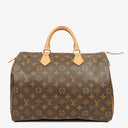 Louis Vuitton Speedy 35 Monogram Canvas Handbag