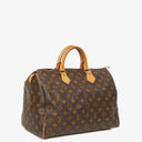 Louis Vuitton Speedy 35 Monogram Canvas Handbag