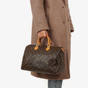 Louis Vuitton Speedy 35 Monogram Canvas Handbag