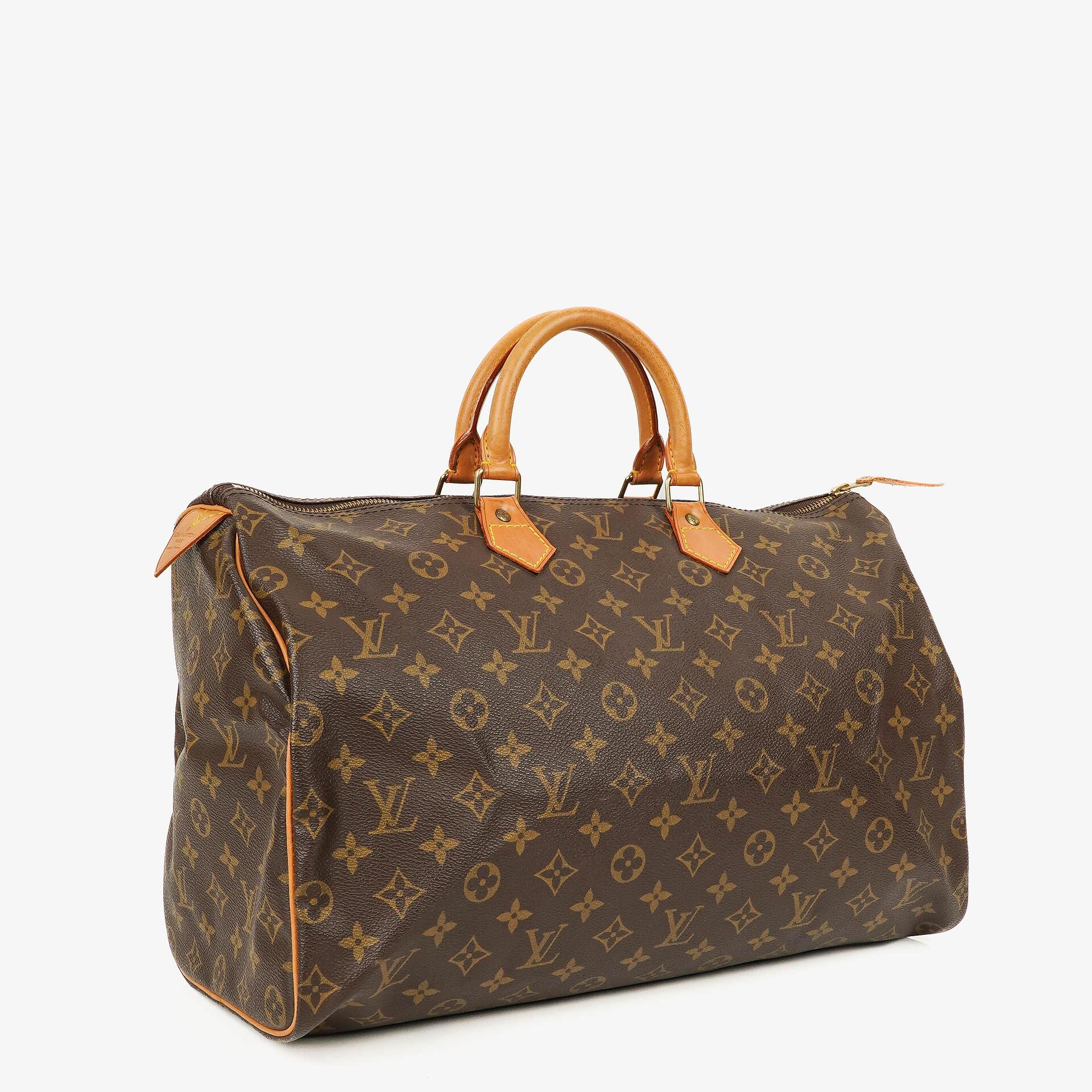 Louis Vuitton Speedy 40 Monogram Canvas Bag