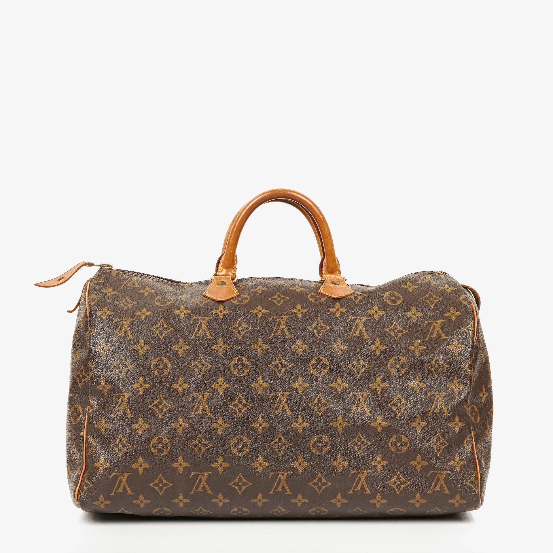 Louis Vuitton Speedy 40 Monogram Canvas Bag