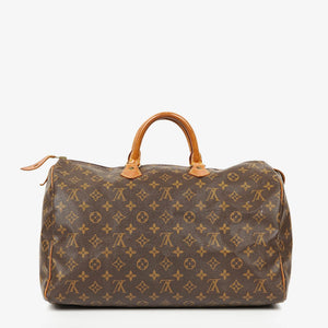 Louis Vuitton Speedy 40 Monogram Canvas Bag