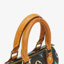 Louis Vuitton Takashi Murakami Nano Speedy Black Multicolour Monogram Coated Canvas Mini Bag