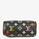 Louis Vuitton Takashi Murakami Nano Speedy Black Multicolour Monogram Coated Canvas Mini Bag