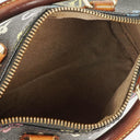 Louis Vuitton Takashi Murakami Nano Speedy Black Multicolour Monogram Coated Canvas Mini Bag