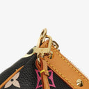 Louis Vuitton Takashi Murakami Pochette Accessoire Black Multicolor Clutch Handbag