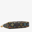 Louis Vuitton Takashi Murakami Pochette Accessoire Black Multicolor Clutch Handbag