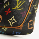 Louis Vuitton Takashi Murakami Pochette Accessoire Black Multicolor Clutch Handbag