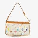 Louis Vuitton Takashi Murakami Pochette Accessoire Multicolor Clutch Handbag