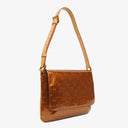 Louis Vuitton Thompson Bronze Monogram Vernis Leather Shoulder Bag