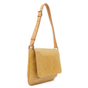 Louis Vuitton Thompson Street Shoulder Bag In Yellow Monogram Vernis Leather