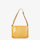 Louis Vuitton Thompson Street Yellow Monogram Vernis Leather Shoulder Bag