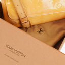 Louis Vuitton Thompson Street Yellow Monogram Vernis Leather Shoulder Bag
