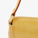 Louis Vuitton Thompson Yellow Monogram Vernis Leather Shoulder Bag