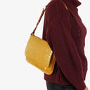 Louis Vuitton Thompson Yellow Monogram Vernis Leather Shoulder Bag