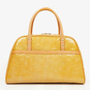 Louis Vuitton Tompkins Yellow Patent Leather Bag