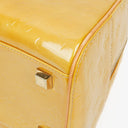 Louis Vuitton Tompkins Yellow Patent Leather Bag