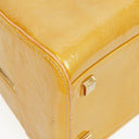 Louis Vuitton Tompkins Yellow Patent Leather Bag