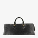 Louis Vuitton Triangle Black EPI Leather Handbag