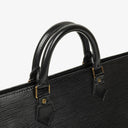 Louis Vuitton Triangle Black EPI Leather Handbag
