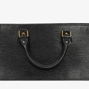 Louis Vuitton Triangle Black EPI Leather Handbag