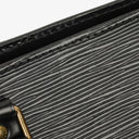 Louis Vuitton Triangle Black EPI Leather Handbag