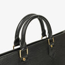 Louis Vuitton Triangle Black EPI Leather Handbag