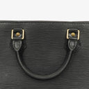 Louis Vuitton Triangle Black EPI Leather Handbag