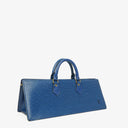 Louis Vuitton Triangle Blue EPI Leather Handbag
