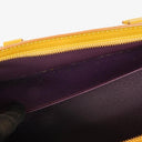 Louis Vuitton Triangle Yellow EPI Leather Handbag