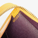 Louis Vuitton Triangle Yellow EPI Leather Handbag