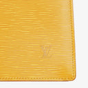 Louis Vuitton Triangle Yellow EPI Leather Handbag