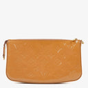 Louis Vuitton Vernis Pochette Accessories NM Rose Velours
