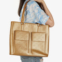 Louis Vuitton Willwood Mat Beige Monogram Tote Bag