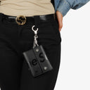 Louis Vuitton x Supreme EPI Black Leather Chain Wallet