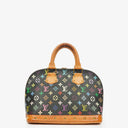 Louis Vuitton x Takashi Murakami Alma PM Black Monogram Multicolor Bag