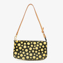 Louis Vuitton Yayoi Kusama Infinity Dots Black/Yellow Vernis Pochette Accessoires