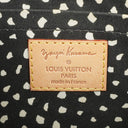 Louis Vuitton Yayoi Kusama Infinity Dots Black/Yellow Vernis Pochette Accessoires