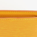 Louis Vuitton Yellow EPI Leather Sac Triangle Bag