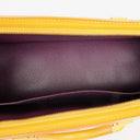 Louis Vuitton Yellow EPI Leather Sac Triangle Bag
