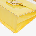 Louis Vuitton Yellow Monogram Vernis Spring Street Top Handle Bag