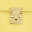Louis Vuitton Yellow Monogram Vernis Spring Street Top Handle Bag