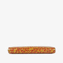 Louis Vuitton Zippy Leopard Print Vernis Blanc Corail Wallet