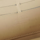 Louis Vuitton Zippy Leopard Print Vernis Blanc Corail Wallet