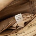 MCM Visetos Coated Studded Neutral Canvas Backpack